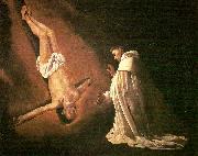 Francisco de Zurbaran peter  tothe apostle appears oil painting